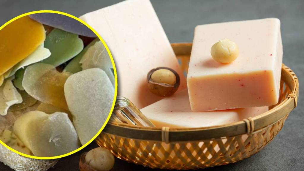 Leftover Soap Hacks how to recycle soap pieces