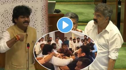 MLA Gopichand Padalkar vs Jitendra Awhad Video viral