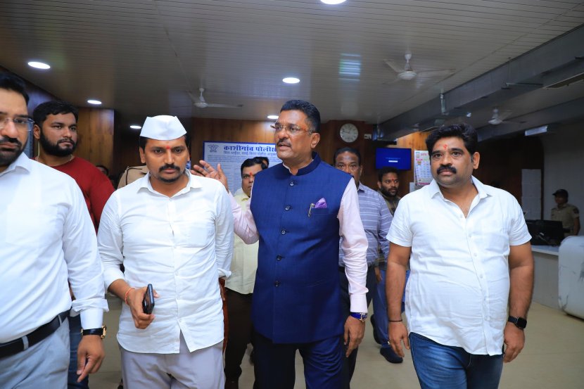 MNS Mira Road Protest Pratap Sarnaik