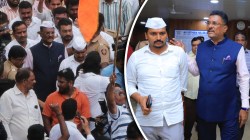 MNS Mira Road Protest: ‘पोलिसांची दादागिरी चालणार नाही..’; मीरा भाईंदरच्या मराठी भाषिक आंदोलनात प्रताप सरनाईक