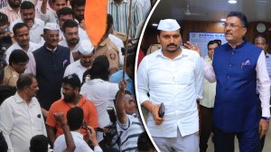 MNS Mira Road Protest: ‘पोलिसांची दादागिरी चालणार नाही..’; मीरा भाईंदरच्या मराठी भाषिक आंदोलनात प्रताप सरनाईक