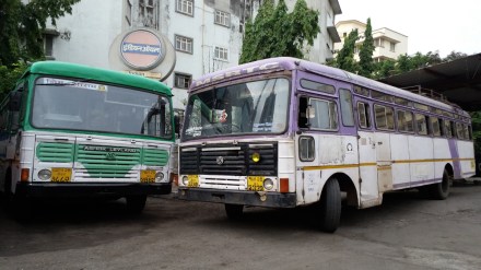 MP allows msrtc ST buses for Nagdwar but none ran first day