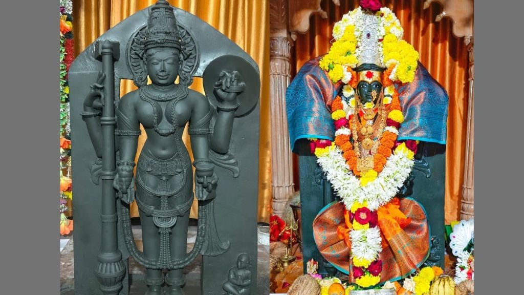 Mahalakshmi idol conservation successfully done by mitti foundation in satana nashik