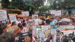 पत्राचाळीतील रहिवाशी धडकले म्हाडावर…६७२ सदनिकांचा ताबा देण्यासह अनेक मागण्या मान्य…