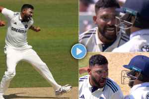 Mohammed Siraj Bold Celebration on Face of Ben Duckett Shoulder Bump Risks Sanction As Umpires Chats With Him Video