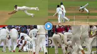 Mohammed Siraj Stunning One Hand Catch on Ravindra Jadeja Bowling video Goes Viral