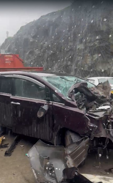 Mumbai Pune Expressway Accident