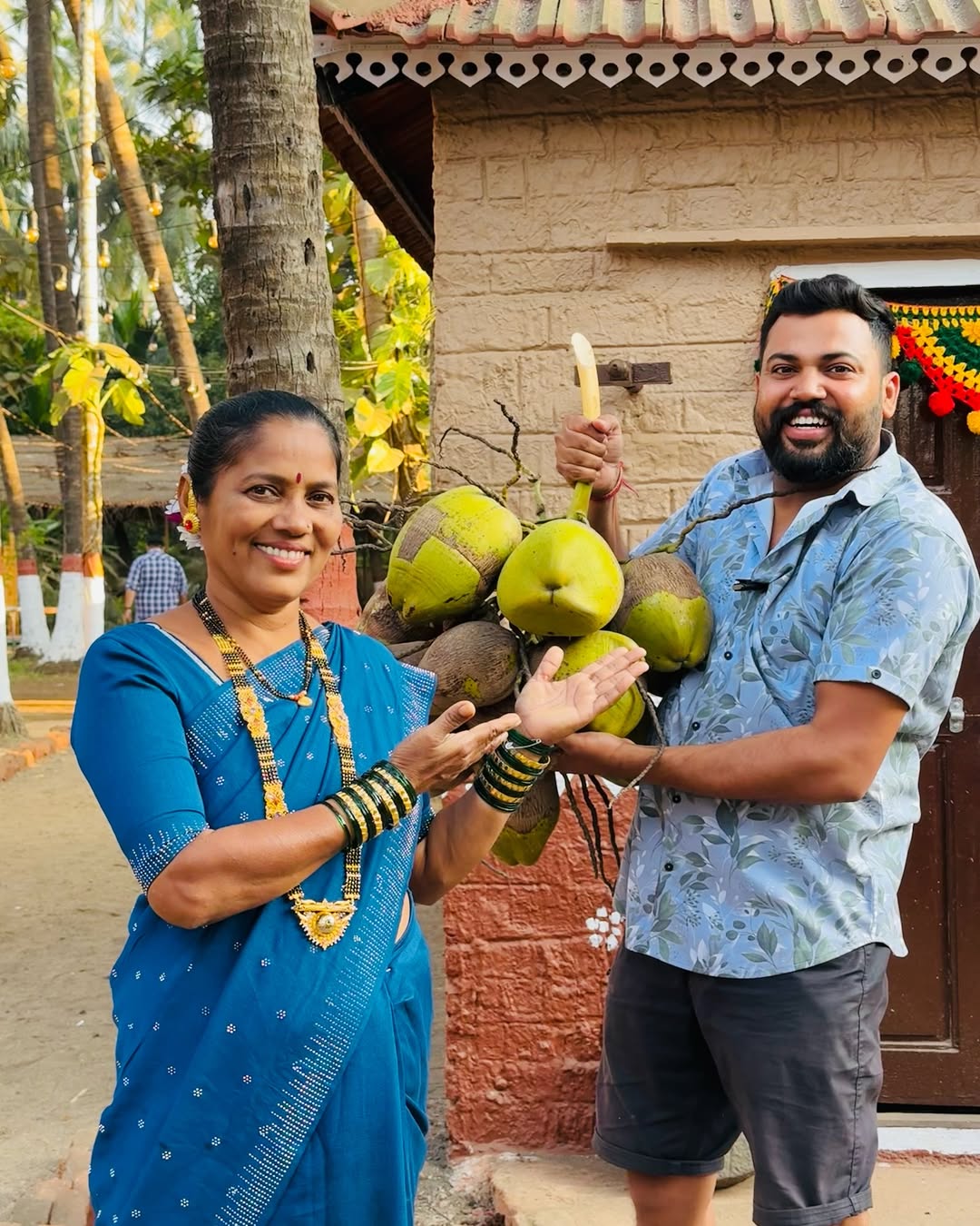 Nalinee Mumbaikar Son Vikrant Mumbaikar Engagement