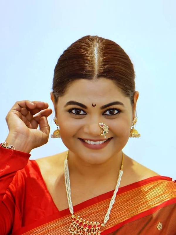 Namrata sambherao paithani saree look