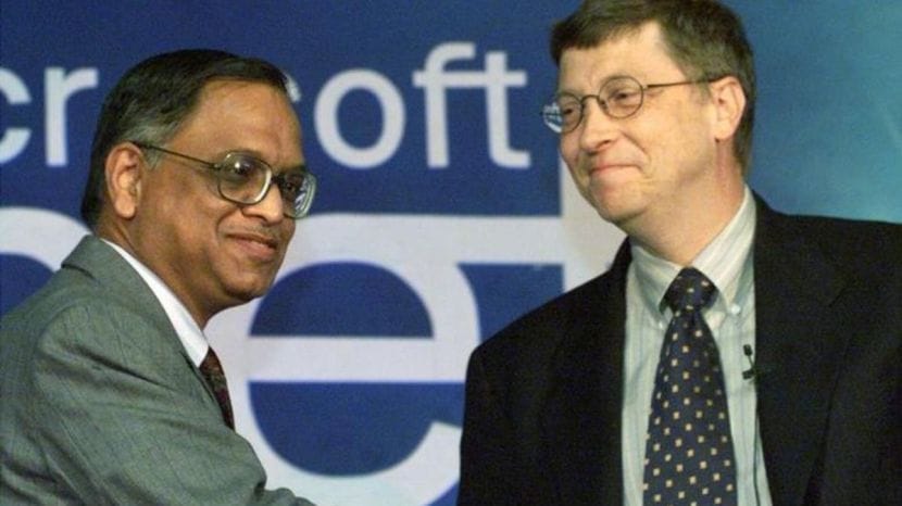 PM Narendra Modi, Infosys Founder Narayana Murthy And BJP MP Tejasvi Surya