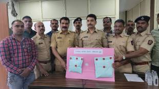 Narcotics seized from a foreign national in nilje