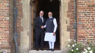 Narendra Modi Keir Starmer