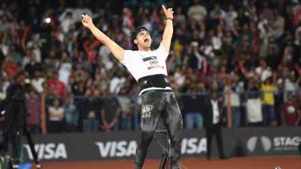 Neeraj Chopra Wins Gold Medal at First NC Classic Event at Bengaluru Watch Video