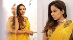 Photos:पिवळी साडी, गुलाबी स्टोन नेकलेस; श्रेया बुगडेचे ‘हे’ फोटो पाहिलेत का?