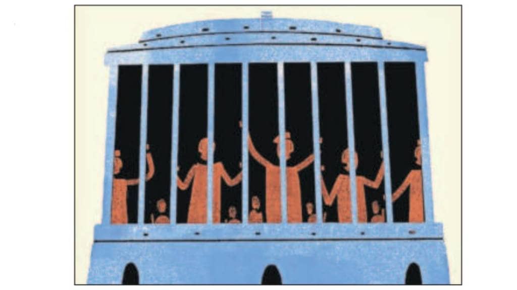 undeclared emergency in india bjp criticism by Shiv Sena UBT political analysis