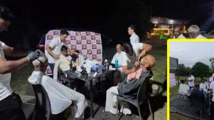 Thane Ravis The Family Salon , Hair cutting Service for Warkari , Ravis The Family Salon ,