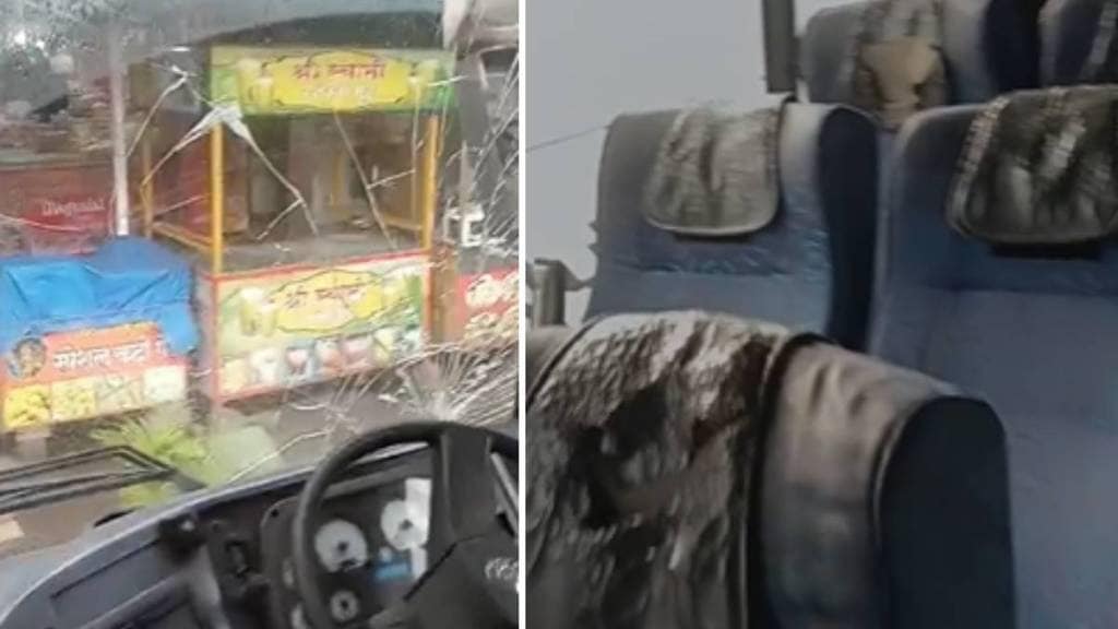 Thane Shivshahi bus poor condition, Transport Minister Pratap Sarnaik , Pratap Sarnaik Thane Shivshahi bus, Shivshahi bus,