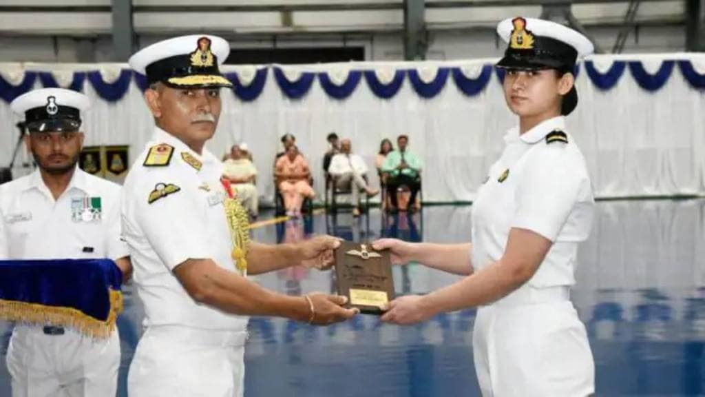 Sub-Lieutenant Astha Punia , Indian Navy Astha Punia,
