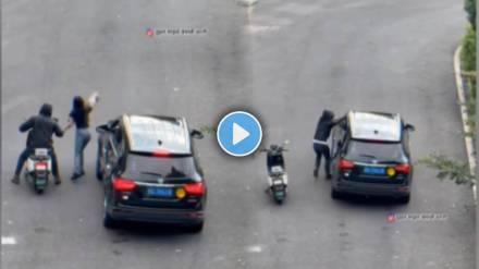 A young woman punished a thief