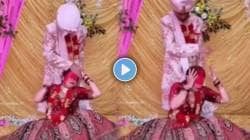 आईशप्पथ, भरमांडवात नवरदेवाने नवरीवर हात उचलला… VIDEO पाहून बसेल धक्का