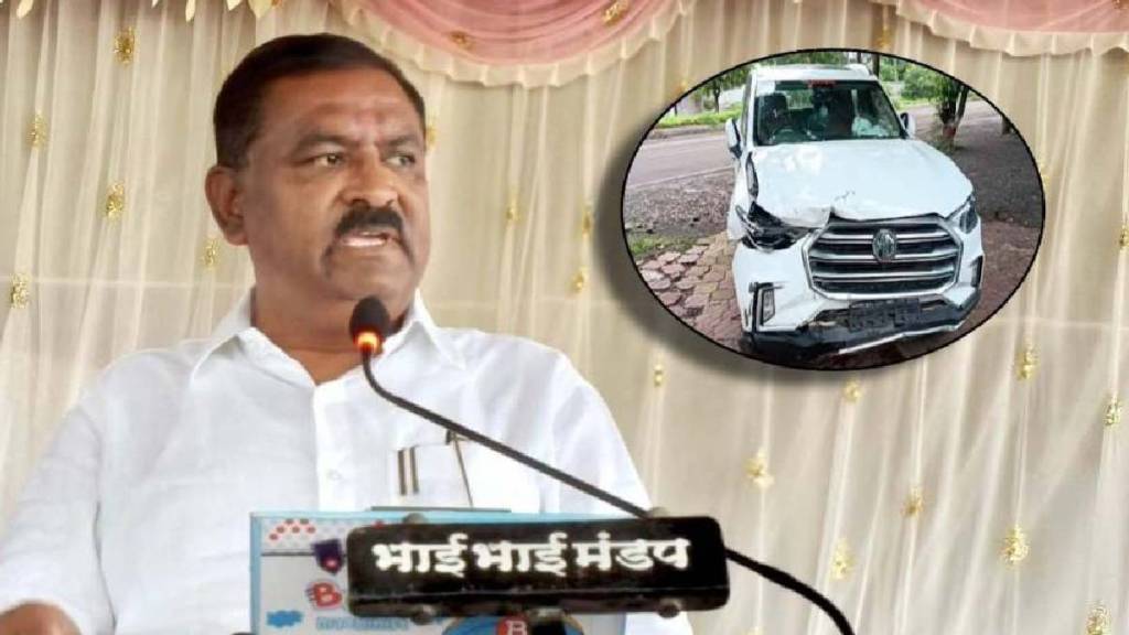BJP MLA Suresh Dhas Son Sagar’s Car Hits Bike