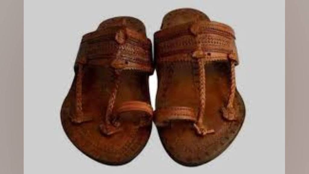 Kolhapuri chappal Prada collaboration  launch made in kolhapuri  Prada India visit