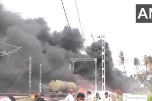 Train Fire Chennai
