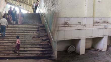 navi mumbai turbhe railway station