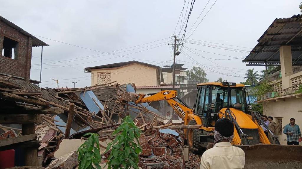 After Assembly demand, 7 illegal slaughterhouses in Badlapur were swiftly demolished within hours