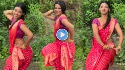 ‘आई गं …! माझ्या कमरला लचक भरली ’, गाण्यावर तरूणीने धरला ठेका; VIDEO पाहून नेटकरी म्हणाले, “याला बोलतात अस्सल…”