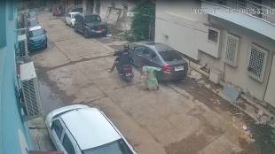 unidentified biker snatched gold chain from elderly woman walking on road thief pulled gold chain with forc woman fell to ground