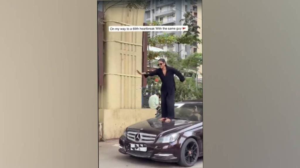 panel case registered against young driver for performing stunts on bonnet of running mercedes car