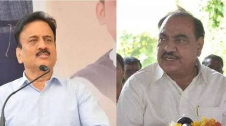 Girish Mahajan controversy, Eknath Khadse allegations, BJP Jalgaon conflict, political scandals Maharashtra, viral political photos,