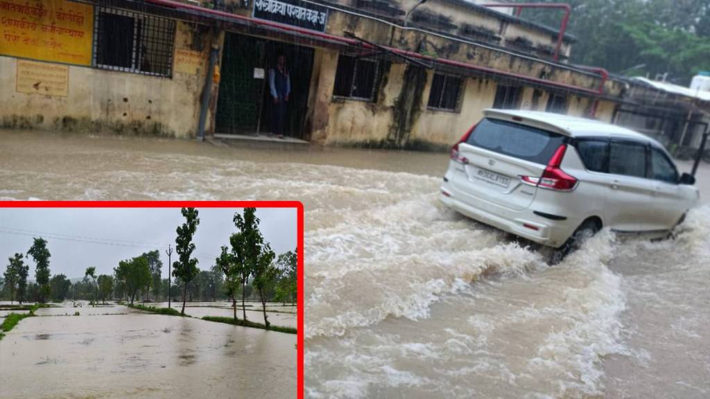Gondia flood update, heavy rainfall July, Gondia waterlogging, flood relief Gondia, dam water discharge Gondia,