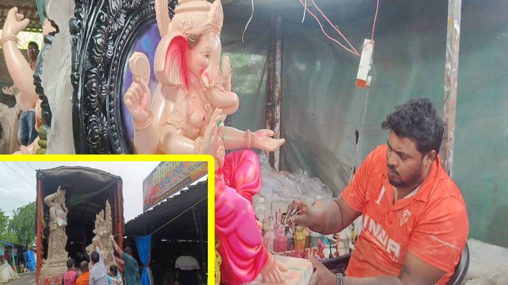 Ganesh idols Pen, Ganesh idol making cost increase, eco-friendly Ganesh idols, Ganesh idol craftsmen Maharashtra,