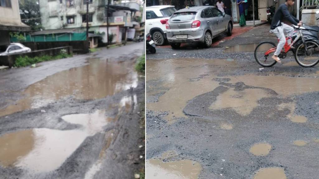 Vasai Virar pothole repair, road maintenance Vasai, concrete road repair funding, Vasai traffic congestion,