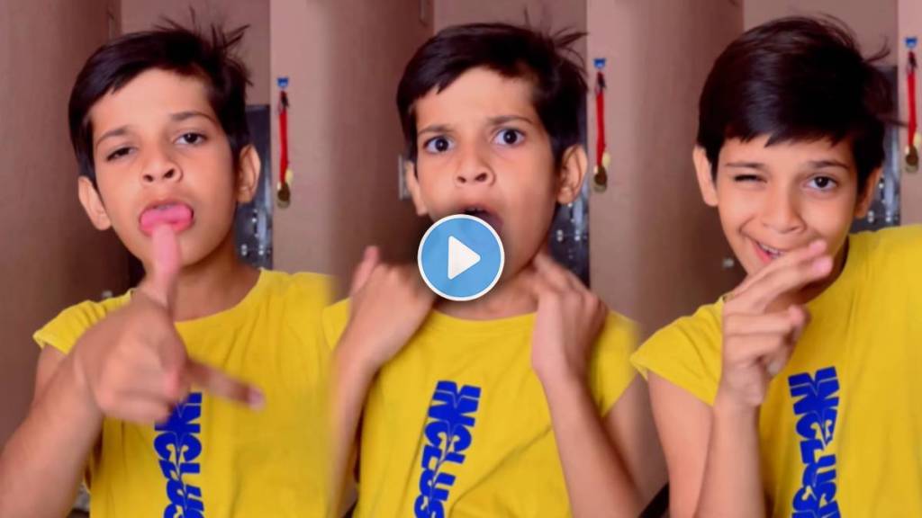 boy expression in kalti mar marathi remix song