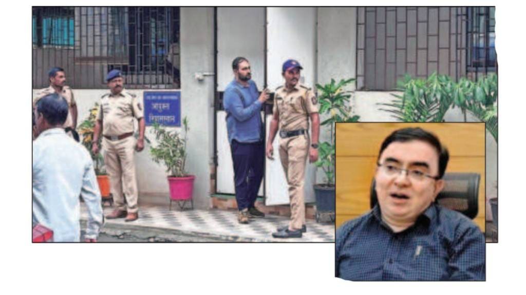vasai virar former commissioner ed raid news in marathi