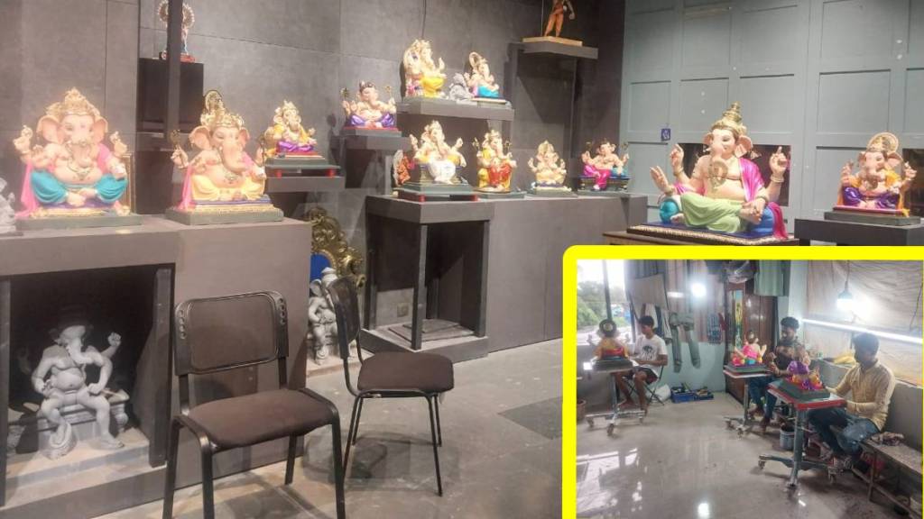 Ganesh utsav Vasai 2024, Ganpati idol prices Vasai, Plaster of Paris idol demand, Ganesh idol sculpture rules, Mumbai HC Ganesh idol verdict,