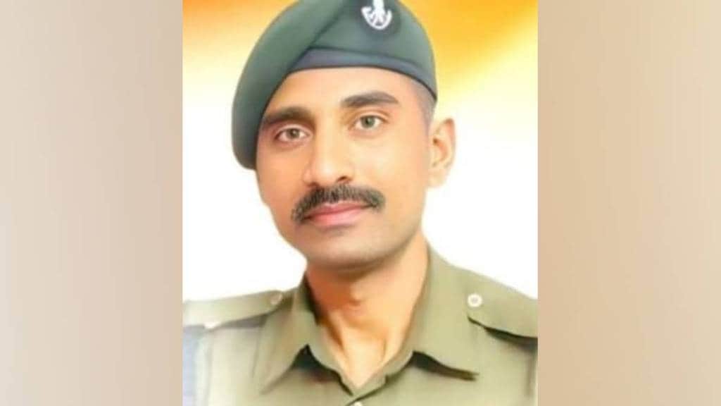 army officer nitesh ghate resident of Kurankhed died in ayodhya due to electric shock