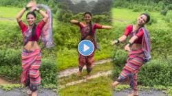 काय नाचली राव ही…! भरपावसात ‘वादळ वारा सुटला गं’ गाण्यावर तरूणीने केला डान्स; VIDEO पाहून कराल कौतुक