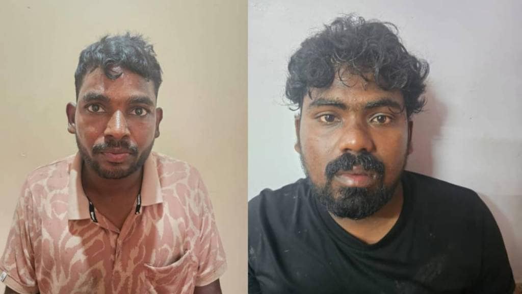 Police arrested two interstate thieves