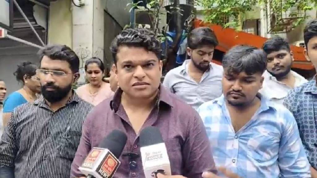 Students at bharat high School thane eeast lack basic educational and health facilitie shiv sena ubt warns of agitation