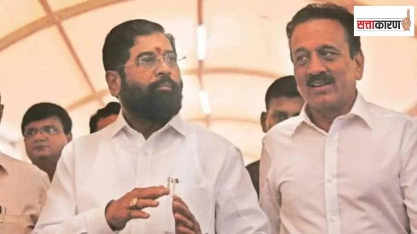 eknath shinde and girish mahajan