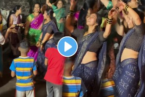 Dada vahini dance on marathi song goes viral