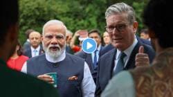 Pm Modi Uk Visit : पंतप्रधान नरेंद्र मोदींची इंग्लंडच्या पंतप्रधानांशी ‘चाय पे चर्चा’; बघा व्हिडीओ
