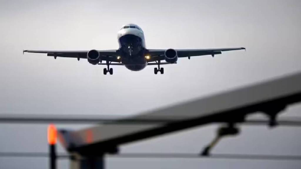 Air India Flight Landing