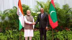PM Modi in Maldives : मालदीवमध्ये भलतंच चाललंय! अध्यक्ष हात मिळवतात तर भाऊ टीका करतो; मोदींबाबतच्या पोस्टवर सरकारनं दिलं उत्तर
