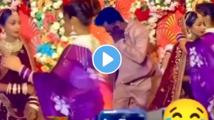 Grooms ex girlfriend crashes wedding beats him in front of his wife shocking video goes viral