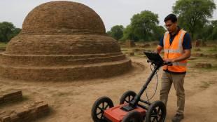 2000-year-old Buddhist stupa